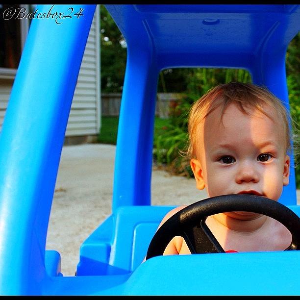 Summer Photograph - Vroom Vroom #car #baby #family #love by Anthony  Bates