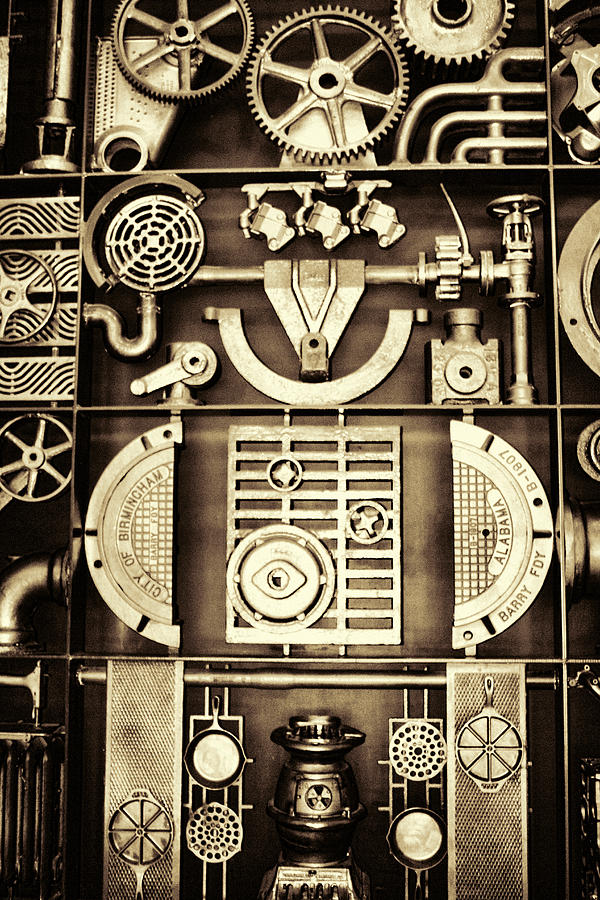 Vulcan Steel Steampunk Photograph by Kathy Clark