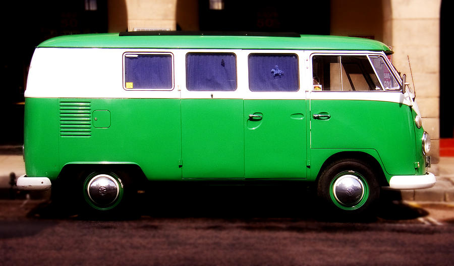VW Camper Van Photograph by David Harding