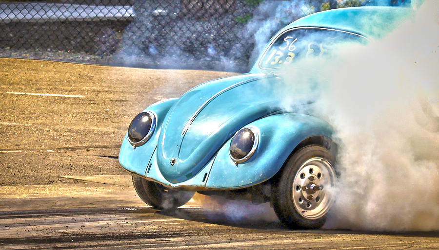 VW Smoke Show Photograph by Steve McKinzie