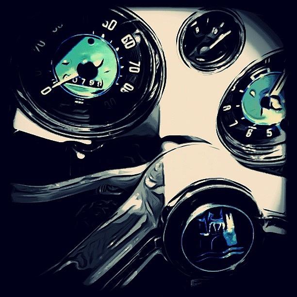 Wheel Photograph - #vw #volkswagon #steering #wheel by Exit Fifty-Seven