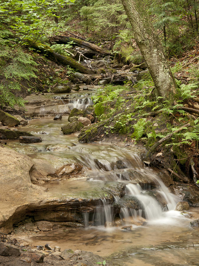 Wagner Falls Photograph by Cindy Lindow - Fine Art America