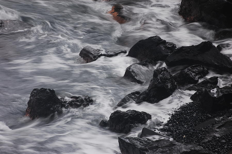 Waianapanapa Photograph - Waianapanapa Rocks by Jennifer Nixon