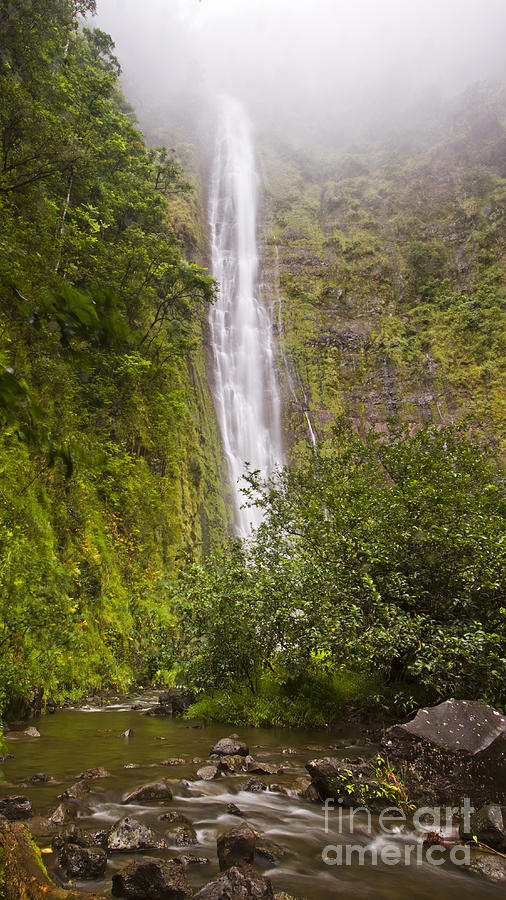 Waterfall Photograph - Waimoku Falls Maui Hawaii by Dustin K Ryan