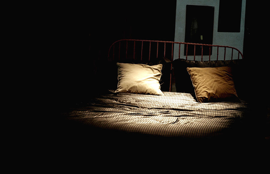 Bed Photograph - Waiting for Someone by Prachya Singaroon