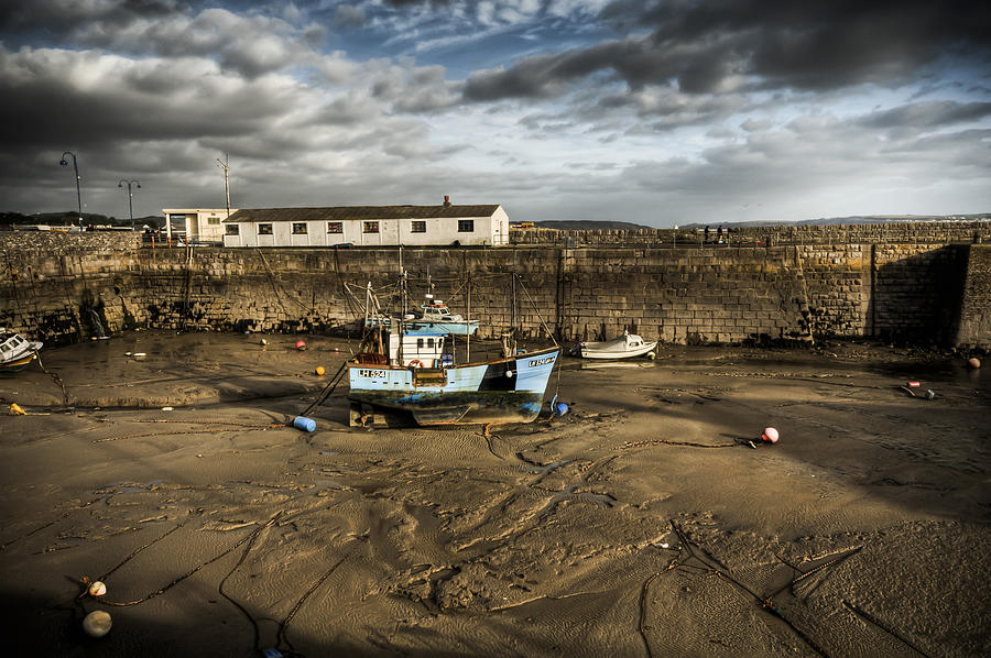 Waiting For The Tide Photograph by Steve Purnell