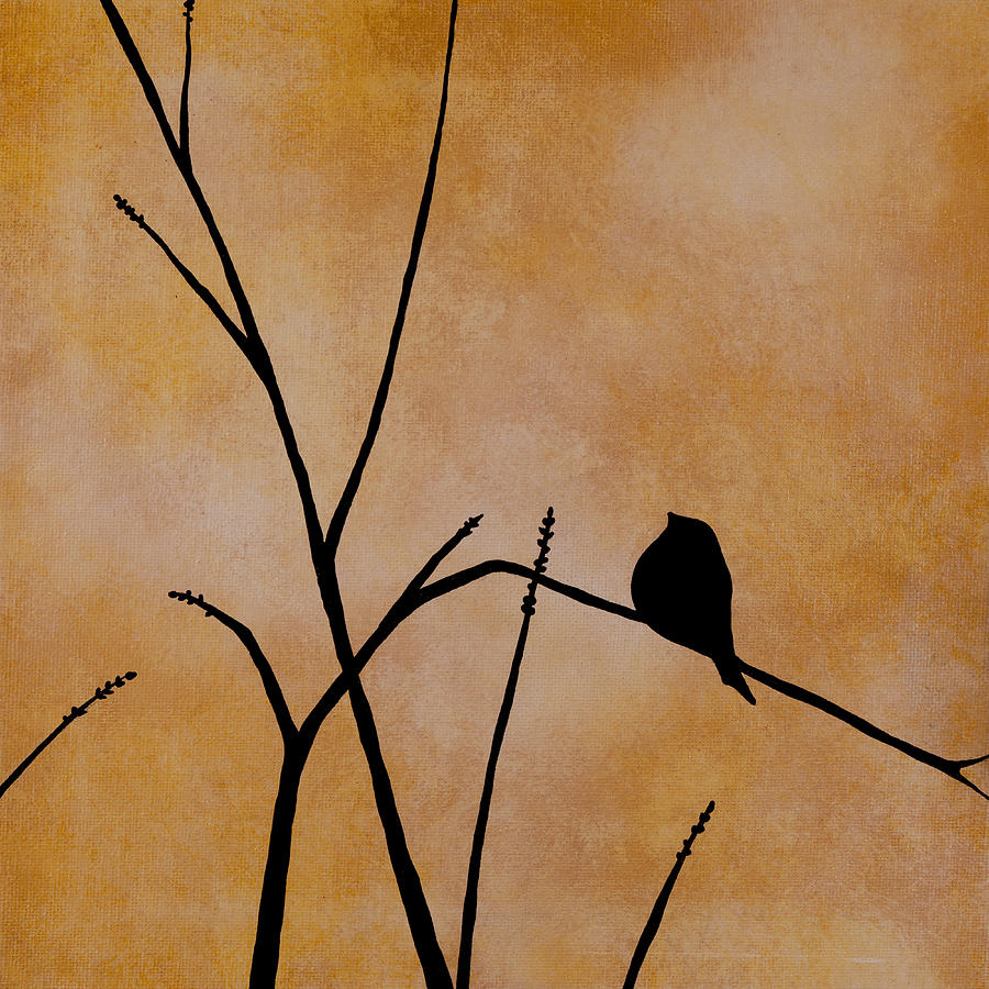 Bird Painting - Waiting For You by Jodi Leigh Bird Painting - Waiting For You by Jodi Leigh