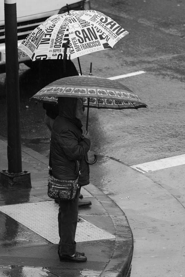 Waiting In The Rain Photograph by Aidan Moran
