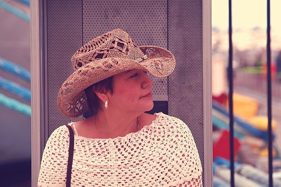 Cowgirl Photograph - Waiting by Ron Morales Cowgirl Photograph - Waiting by Ron Morales