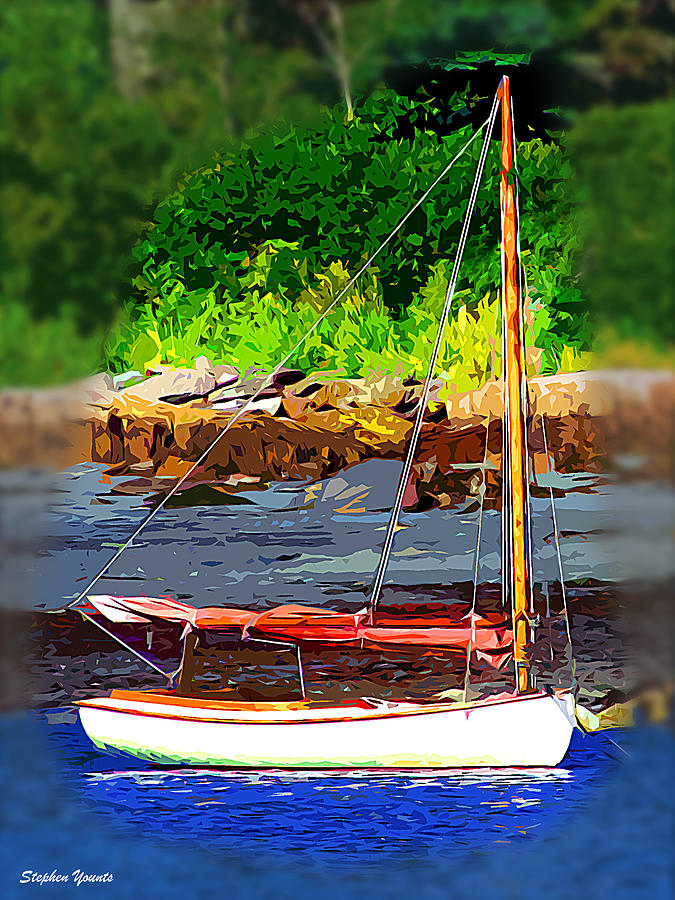Waiting to Sail Digital Art by Stephen Younts