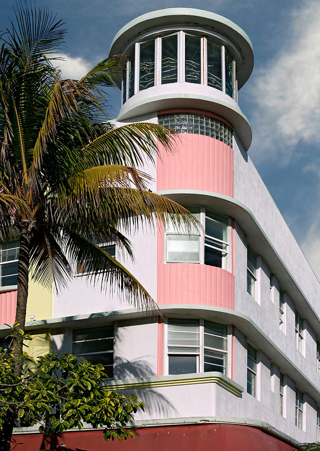 Waldorf Towers Hotel 2. Miami. FL. USA Photograph by Juan Carlos Ferro Duque