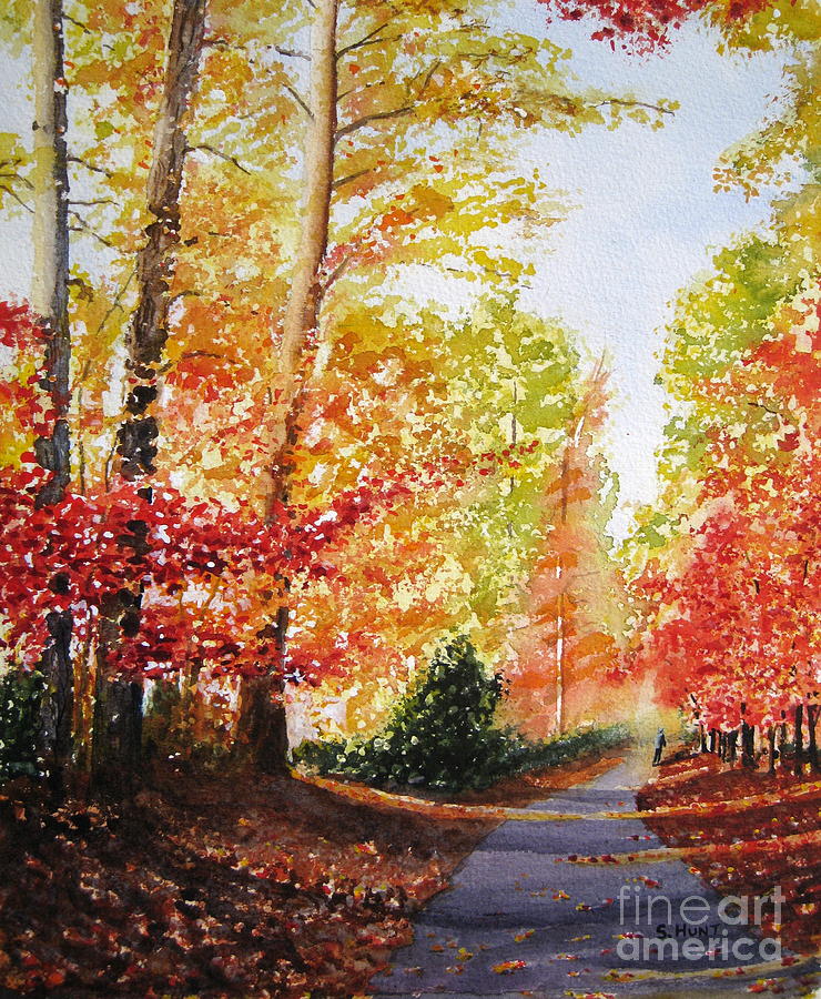 Walk With Me Painting by Shirley Braithwaite Hunt