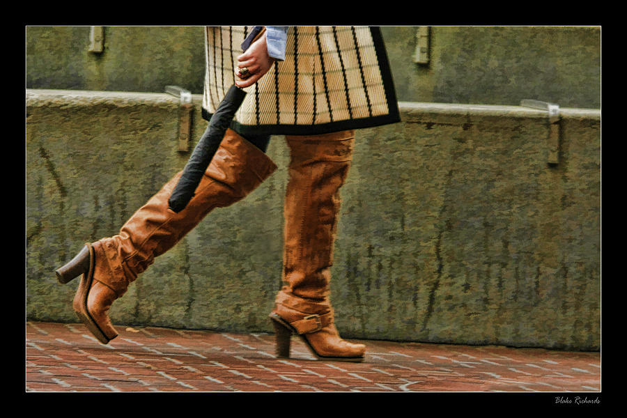 Walking boots Photograph by Blake Richards