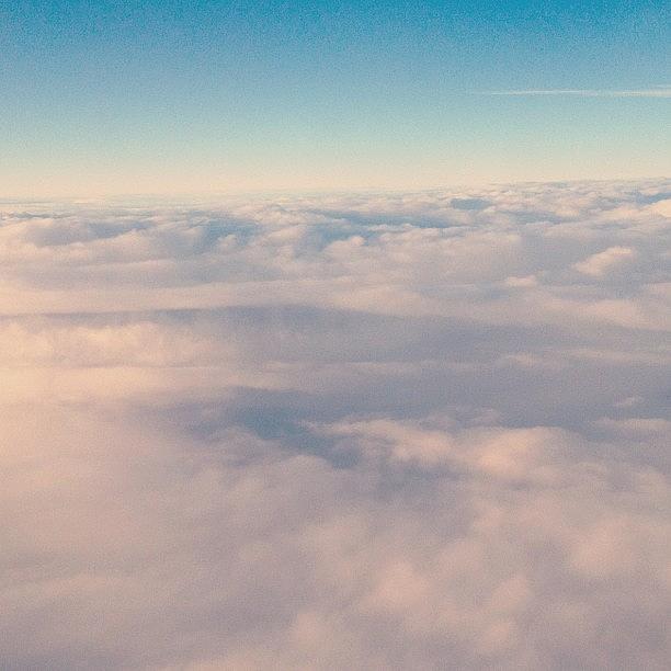 Heaven Photograph - Walking In The Air. I Wish. #air#clouds by Heidi Taule