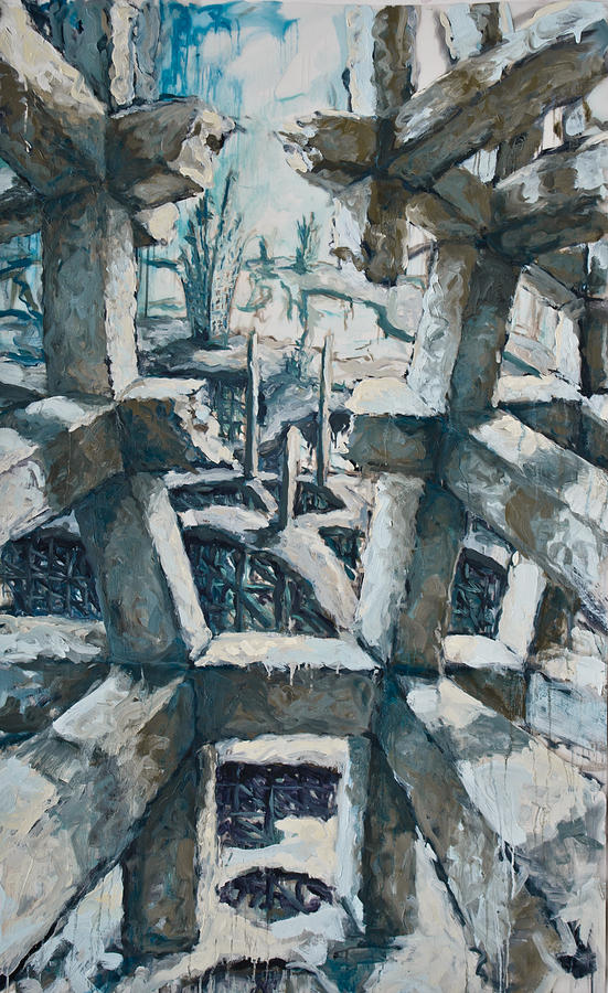 Wall Of Breath Painting by Marc DAgusto Wall Of Breath Painting by Marc DAgusto
