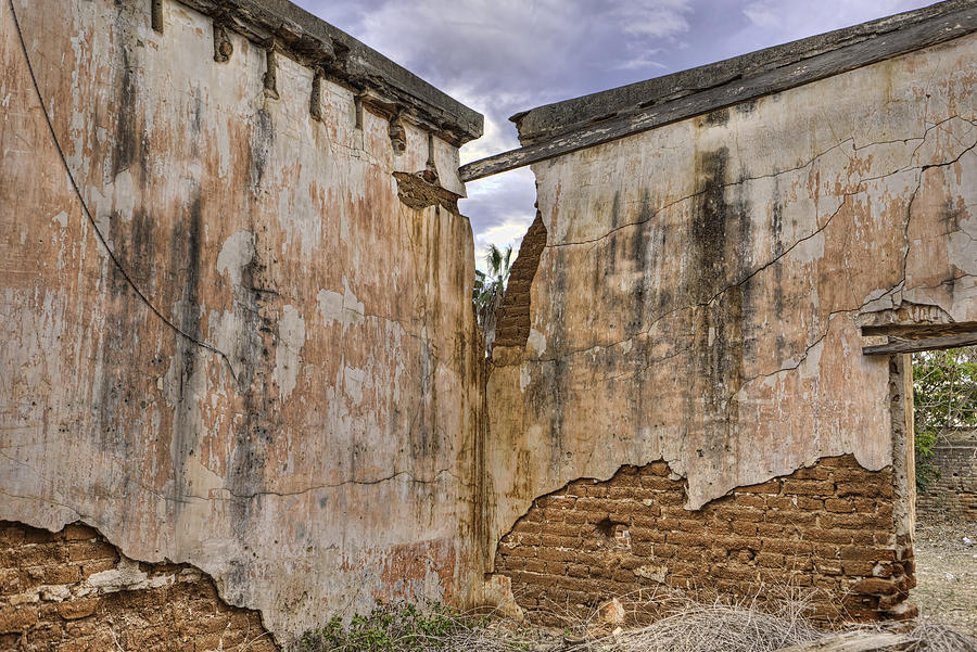 Wall Ruin  Photograph by Mark Harrington