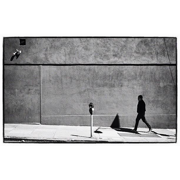 Blackandwhite Photograph - Wall Space by David Root