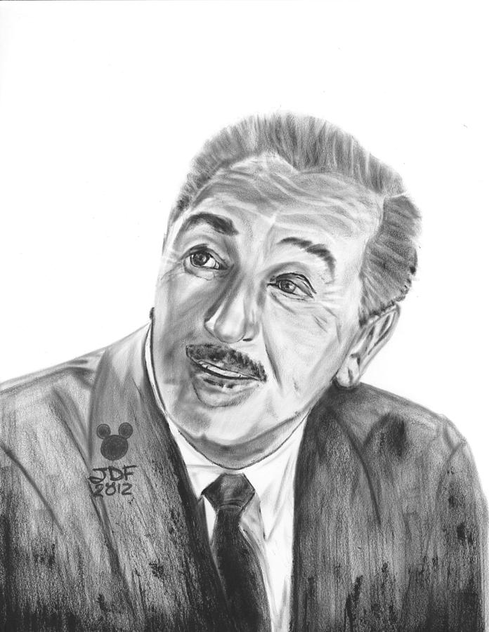 Walt Disney Painting by Francois Michaud - Fine Art America