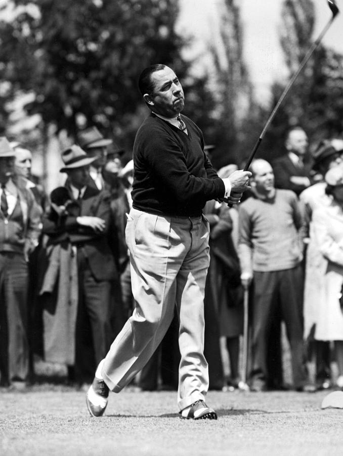 Walter Hagan, Golf Chamption Photograph by Everett