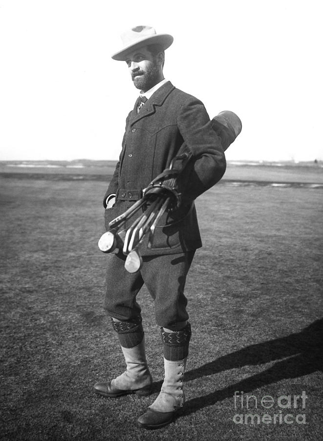 Athlete Photograph - Walter Travis (1862-1927) by Granger