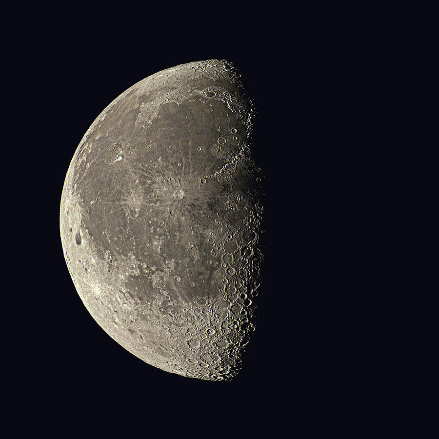 Waning Gibbous Moon Photograph by Eckhard Slawik