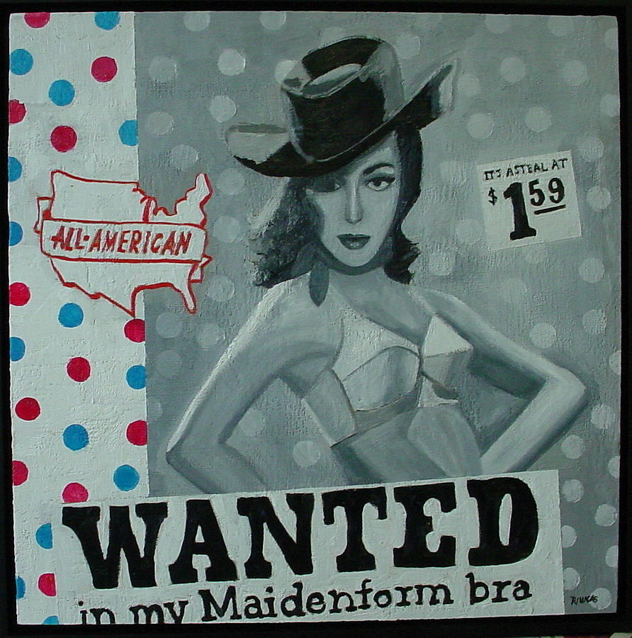Wanted...In my Maideform Mixed Media by Serenity Studio Art