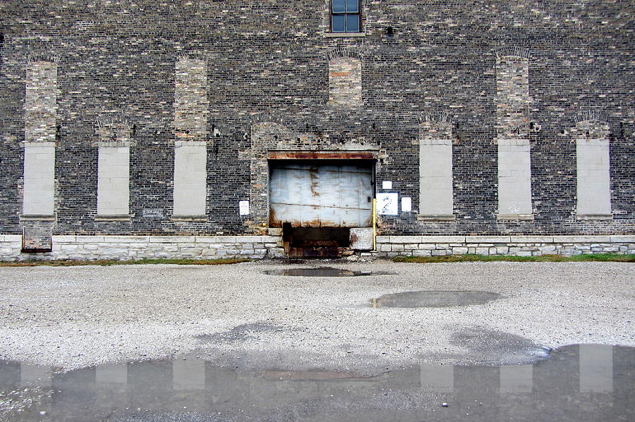 Warehouse Loading Dock Door 3 Photograph by Anita Burgermeister