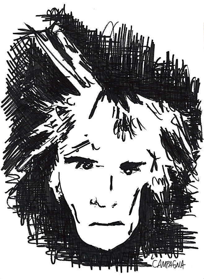 Warhol Painting by Teddy Campagna
