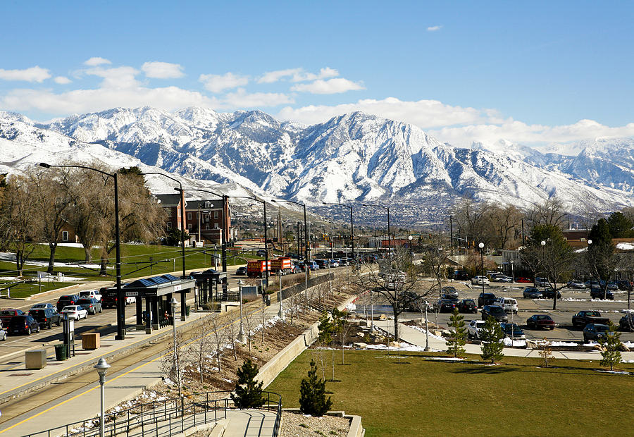 Wasatch Mountain Range Photograph by Marilyn Hunt