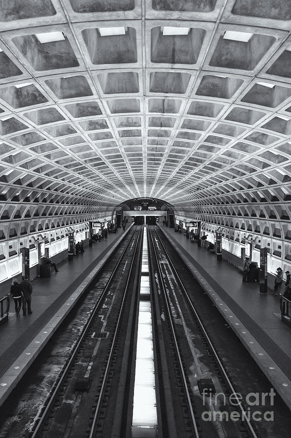 Washington DC Metro Station II Photograph by Clarence Holmes