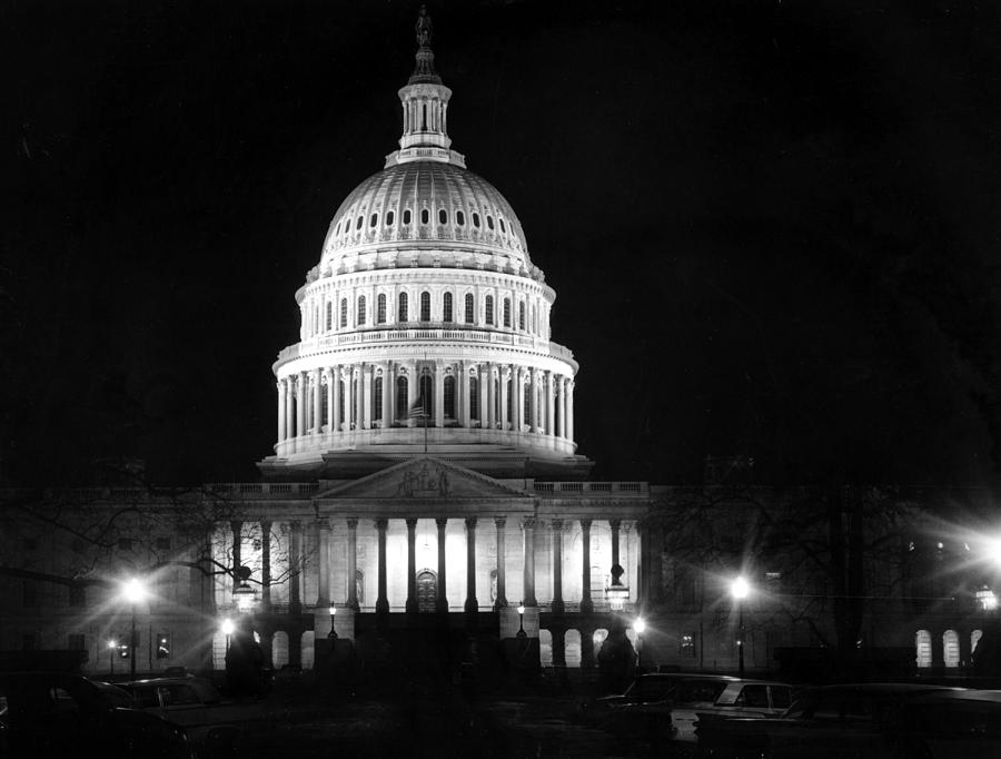 Washington, D.c., U.s. Capitol Photograph by Everett