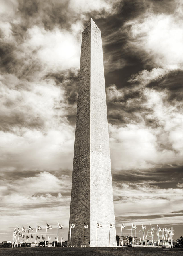 Washington Monument Photograph by Dustin K Ryan