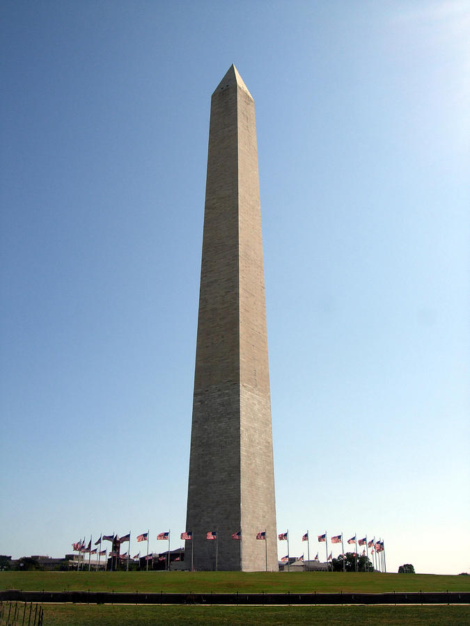 Washington Monument Photograph by George Bostian