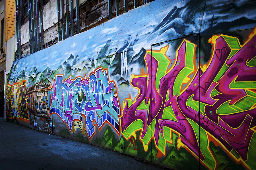 Washington Park Graffiti Photograph by Anthony Citro