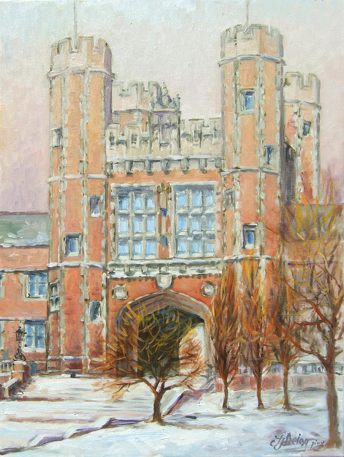 Washington University St.Louis Painting by Irek Szelag