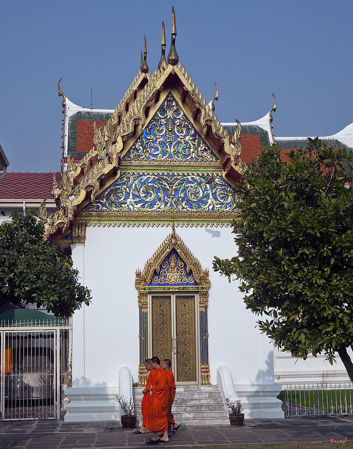 Wat Benchamabophit Monks Residence DTHB187 Photograph by Gerry Gantt