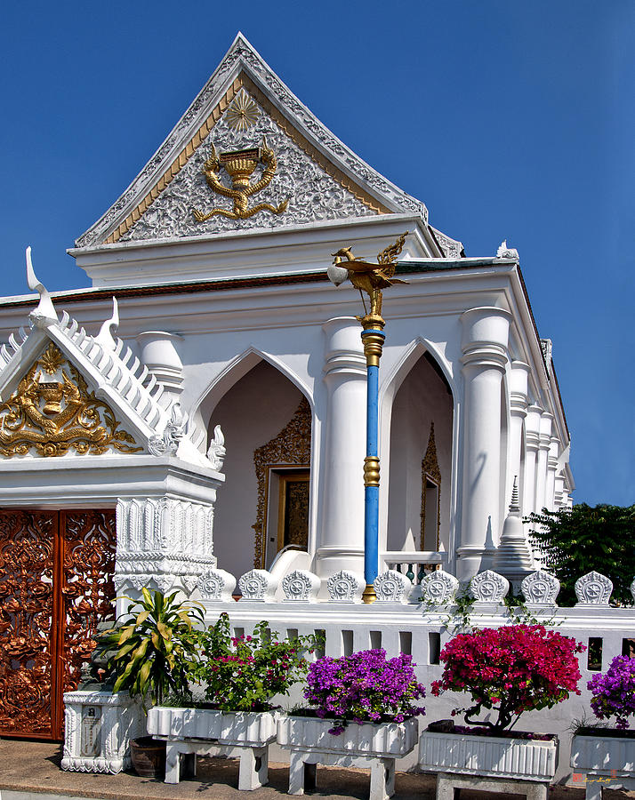 Wat Duang Khae Ubosot DTHB792 Photograph by Gerry Gantt