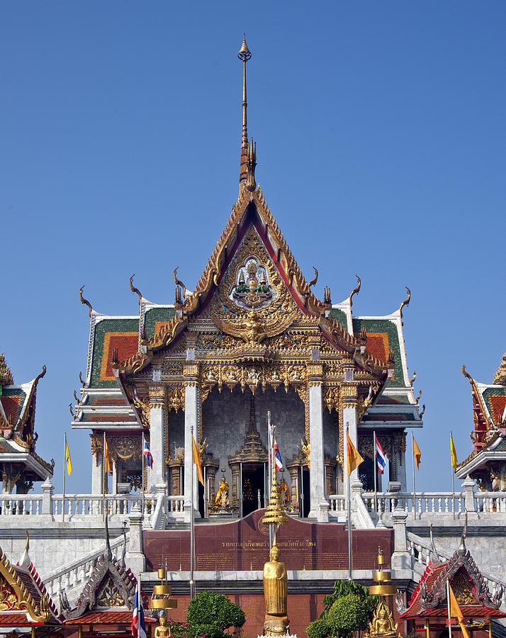 Wat Hua Lamphong Ubosot Dthb001 Photograph By Gerry Gantt