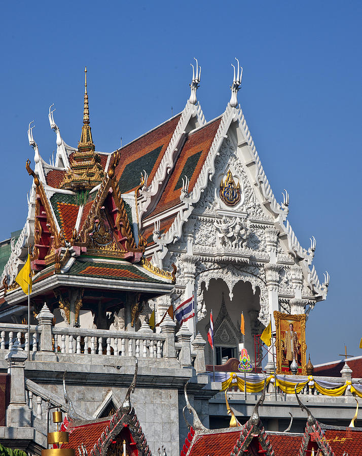 Wat Hua Lamphong Wiharn DTHB943 Photograph By Gerry Gantt