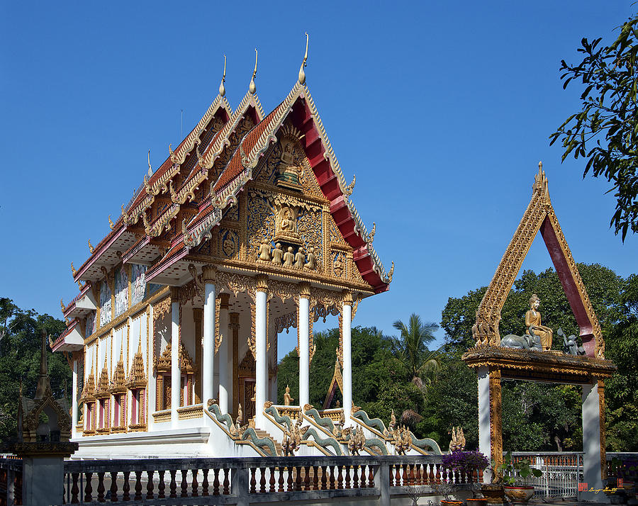 Wat Kan Luang Ubosot DTHU179 Photograph by Gerry Gantt