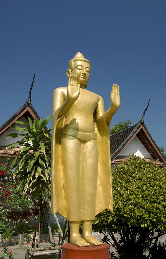 Wat Mai Buddha Photograph by Gloria & Richard Maschmeyer