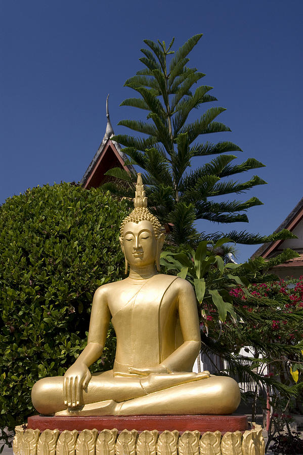 Wat Mai Buddha II Photograph by Gloria & Richard Maschmeyer