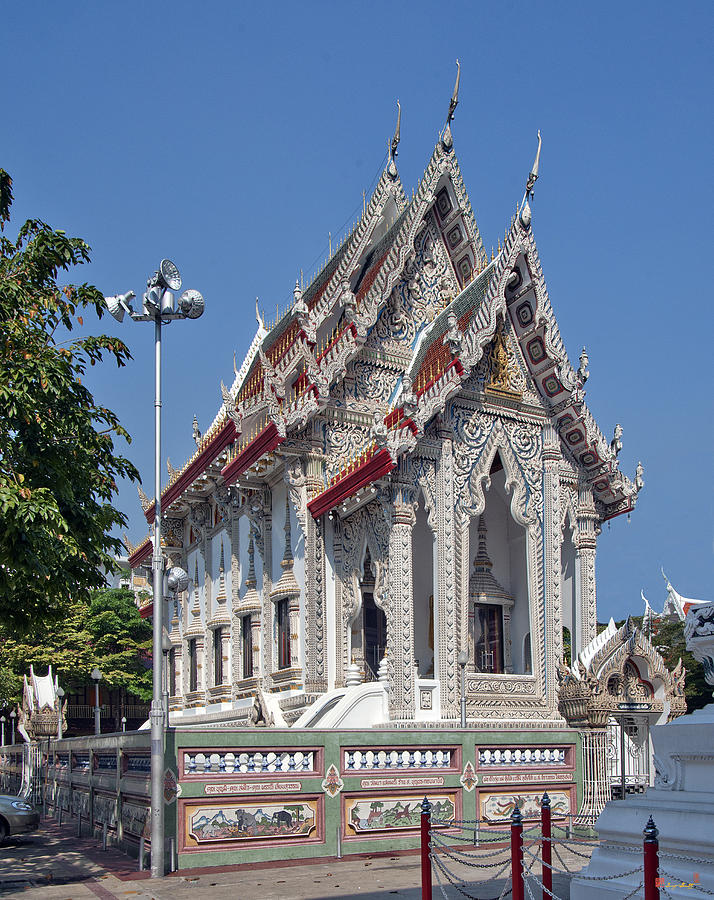 Wat Suan Phlu Ubosot DTHB1128 Photograph by Gerry Gantt