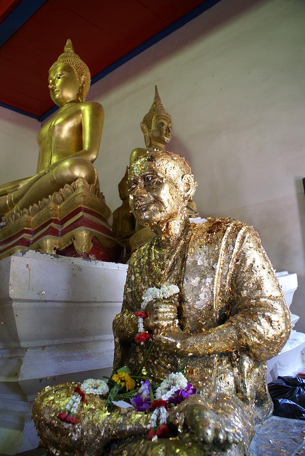Buddha Photograph - Wat Tha Karong by Gregory Smith