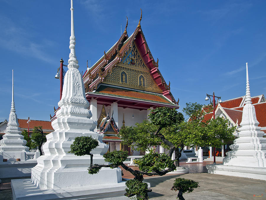 Wat Thong Nopphakhun Ubosot DTHB1169 Photograph by Gerry Gantt