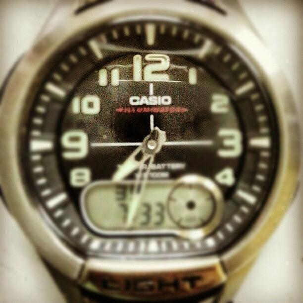 Clock Photograph - #watch #casio #clock #time #stamp by Ricard Gutavson