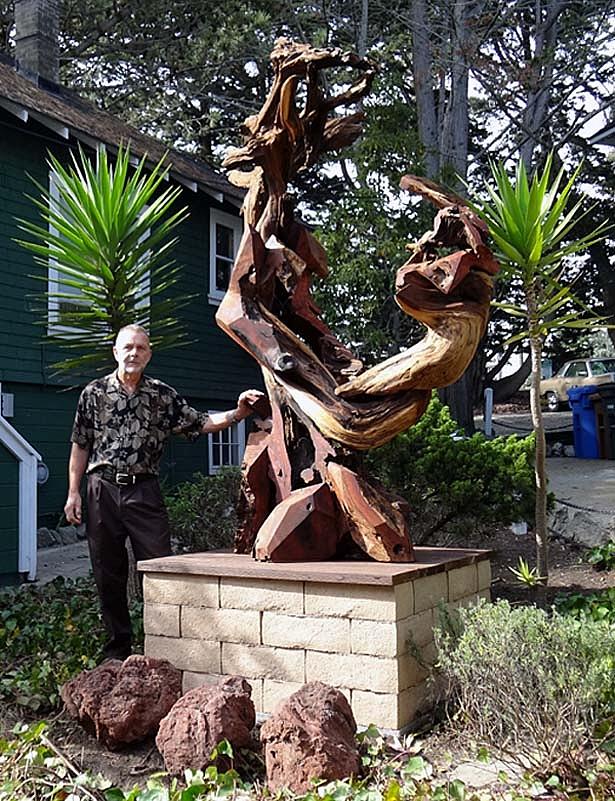Garden Sculptures Sculpture - Watching Over Me by Daryl Stokes Garden Sculptures Sculpture - Watching Over Me by Daryl Stokes