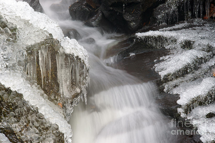 Water and Ice and Rock 4 Photograph by David Birchall