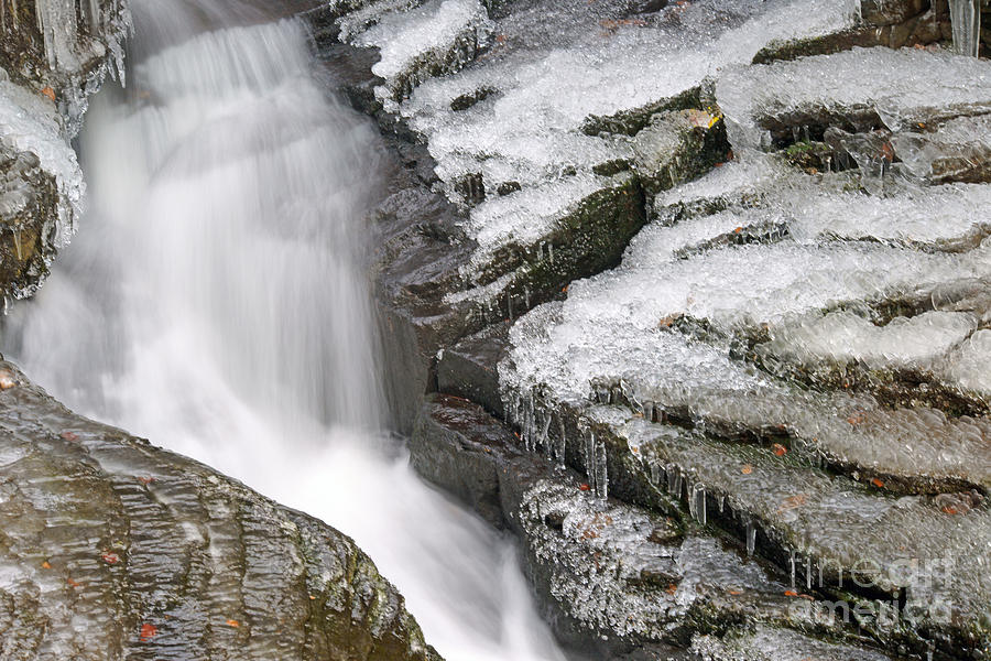 Water and Ice and Rock 5 Photograph by David Birchall