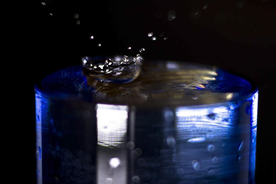 Water Drop Action Photograph by Sven Brogren